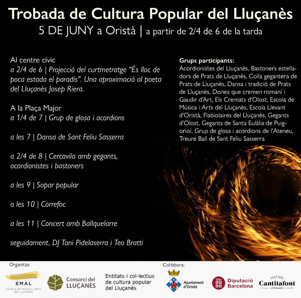 Trobada de Cultura Popular del Lluçanès